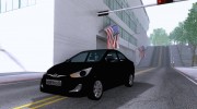 Hyundai Solaris для GTA San Andreas миниатюра 4