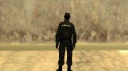 Black HD SWAT para GTA San Andreas miniatura 4