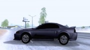 2004 Mustang Cobra для GTA San Andreas миниатюра 4