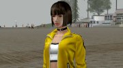 Bubbly Girl Kelly From Free Fire для GTA San Andreas миниатюра 2