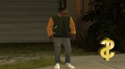 Куртка Франклина GTA 5 para GTA San Andreas miniatura 2