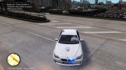 BMW Police Prefecture para GTA 4 miniatura 2