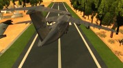 Lockheed C-5M Galaxy для GTA San Andreas миниатюра 3