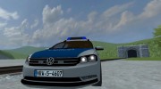 Volkswagen Passat B7 police для Farming Simulator 2013 миниатюра 7