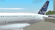 Airbus A380-800 F-WWDD Etihad Titles для GTA 3 миниатюра 5