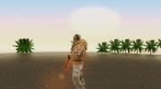COD MW2 Ghost Sniper Desert Camo для GTA San Andreas миниатюра 2