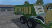 Krone Big X 650 Cargo para Farming Simulator 2015 miniatura 11