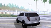Ford Explorer Limited 2013 for GTA San Andreas miniature 3