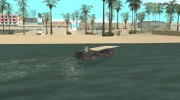 Надувная лодка Zodiac для GTA San Andreas миниатюра 4