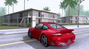Porsche 911 (997) turbo для GTA San Andreas миниатюра 3
