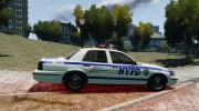 Ford Crown Victoria 2003 NYPD for GTA 4 miniature 5