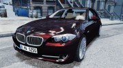 BMW 525 (F10) v.1.0 для GTA 4 миниатюра 1