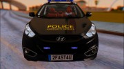 2012 Hyundai IX35 UK Police para GTA San Andreas miniatura 2