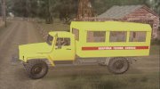 ГАЗ 3308 v.3 Аварийная Газовая Служба for GTA San Andreas miniature 2