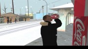 Coca-Cola vending machines HD для GTA San Andreas миниатюра 4