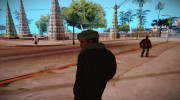 Милиционер в зимней форме V5 для GTA San Andreas миниатюра 3