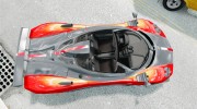 Pagani Zonda Cinque Roadster v2.0 for GTA 4 miniature 9