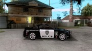 Ford Shelby GT500 2010 Police для GTA San Andreas миниатюра 5