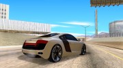 Audi R8 + Cleo para GTA San Andreas miniatura 4