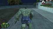 Hulk v2.1 для GTA San Andreas миниатюра 2