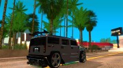 AMG H2 HUMMER Jvts HARD exclusive TUNING para GTA San Andreas miniatura 4
