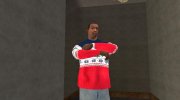 Winter Sweater for CJ для GTA San Andreas миниатюра 4