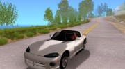 Dodge Viper 1992 для GTA San Andreas миниатюра 1
