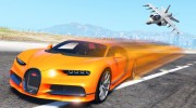 2017 Bugatti Chiron 1.5 для GTA 5 миниатюра 3