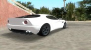 Alfa Romeo 8C Competizione TT Black Revel для GTA Vice City миниатюра 5