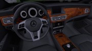 Mercedes-Benz CLS63 (AMG) 2012 для GTA San Andreas миниатюра 7