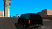Chevrolet Suburban FBI para GTA San Andreas miniatura 3