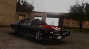 1969 Pontiac GTO The Judge Hardtop Coupe (4237) para GTA San Andreas miniatura 10