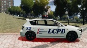 Mazda 3 Police для GTA 4 миниатюра 5