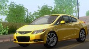 Honda Civic SI 2012 para GTA San Andreas miniatura 2