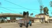 ЗиЛ 130 Мусоровоз для GTA San Andreas миниатюра 4