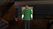 Franklin Green Shirt for GTA San Andreas miniature 2