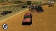 Cops DriveBy - Полицейские стреляют из машины para GTA San Andreas miniatura 4