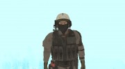 XOF Soldier Skin MGSV for GTA San Andreas miniature 1