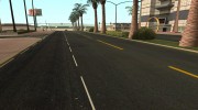 Modern Day Las Venturas Road Texture para GTA San Andreas miniatura 2