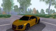 Audi R8 custom for GTA San Andreas miniature 7