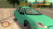 Dodge Neon 2002 для GTA 3 миниатюра 4