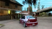 Mitsubishi Lancer Evolution 8 para GTA San Andreas miniatura 3