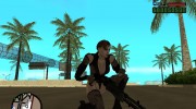 Джилл в откровенной одежде Miss Valentine для GTA San Andreas миниатюра 4