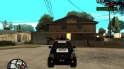Ford F-150 Police Federal для GTA San Andreas миниатюра 5
