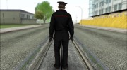 Полковник МВД в зимней форме для GTA San Andreas миниатюра 2