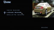 Меню и экраны загрузки BMW HAMANN в GTA 4 для GTA San Andreas миниатюра 5