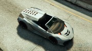 Zentorno decapotable (Lamborghini) 2015 for GTA 5 miniature 4