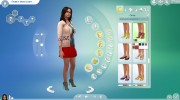 Туфли Rea para Sims 4 miniatura 6