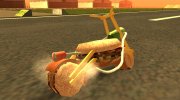 Burger Bike para GTA San Andreas miniatura 4