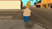 Гомер Симпсон для GTA San Andreas миниатюра 2